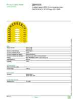 Datasheet for Schneider Electric ZBY8330, EAN: 3389110099379