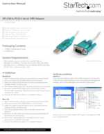Datasheet for Startech.com ICUSB232SM3, EAN: 0065030842440