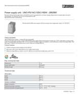 Datasheet for Phoenix Contact 2902997, EAN: 4046356808354