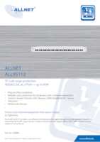 Datasheet for Allnet ALL95112, EAN: 4038816017499