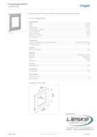 Datasheet for Hager L91307030, EAN: 4012740101981