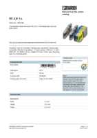 Datasheet for Phoenix Contact 3042188, EAN: 4017918922566