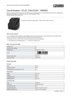 Datasheet for Phoenix Contact 0903024, EAN: 4046356328005