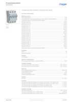 Datenblatt zu Hager MCN363, EAN: 3250614311512