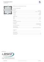 Datenblatt zu Berker 10091404, EAN: 4011334219484