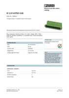 Datenblatt zu Phoenix Contact 1825543, EAN: 4017918049706