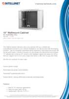 Datasheet for Intellinet 711838, EAN: 0766623711838