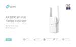 Datasheet for TP-Link RE605X, EAN: 6935364030582