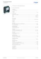Datasheet for Hager LVZW400, EAN: 4049857123230