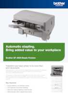 Datasheet for Brother SF4000, EAN: 4977766799232
