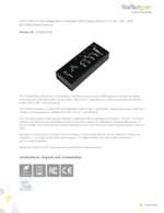 Datasheet for Startech.com ST4300U3C3, EAN: 0065030854634