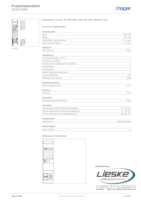Datasheet for Hager ZH3ET51W, EAN: 3250617685481