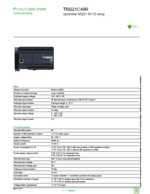 Datasheet for Schneider Electric TM221C40R, EAN: 3606480648731