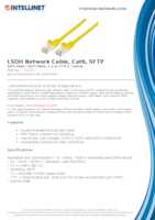 Datasheet for Intellinet 735339, EAN: 766623735339