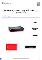 Datenblatt zu LevelOne GSW-0507, EAN: 4015867140031