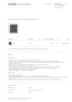 Datenblatt zu Gira 516230, EAN: 4010337500094