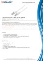 Datasheet for Intellinet 735452, EAN: 766623735452