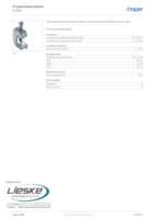 Datasheet for Hager K96B, EAN: 4010330710698
