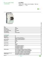 Datasheet for Schneider Electric GV2P06, EAN: 3389110213454