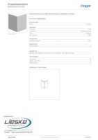 Datasheet for Hager BRS0802A7035, EAN: 4012740219952