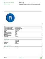 Datenblatt zu Schneider Electric ZBA639, EAN: 3389110091625
