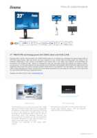 Datasheet for Iiyama XUB2797QSN-B1, EAN: 4948570123285