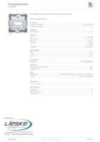 Datenblatt zu Berker 148009, EAN: 4011334189282