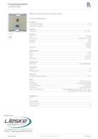 Datasheet for Berker 3315397004, EAN: 4011334330219