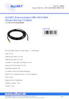 Datasheet for Allnet ANT-CAB-RSMA-RSMA-700, EAN: 4038816008800