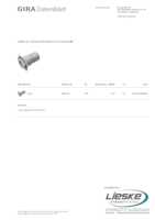 Datenblatt zu Gira 000630, EAN: 4010337006305