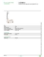 Datasheet for Schneider Electric LAD4BBVU, EAN: 3389110393712