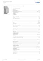 Datasheet for Hager ST301, EAN: 3250615703019