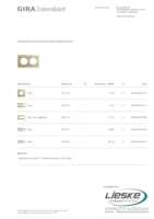 Datenblatt zu Gira 0212217, EAN: 4010337015727