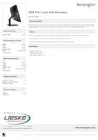 Datasheet for Kensington K67913WW, EAN: 0085896679134