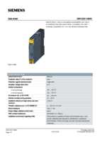Datasheet for Siemens 3SK12201AB40, EAN: 4011209913868
