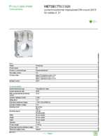 Datasheet for Schneider Electric METSECT5CC020, EAN: 3303431123469