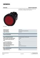 Datasheet for Siemens 3SU10010AA200AA0, EAN: 4011209955769