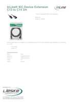 Datasheet for Inline 16632B, EAN: 4043718103775