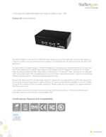 Datasheet for Startech.com SV431DD2DUA, EAN: 0065030835695