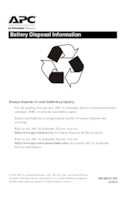 Datasheet for APC RBC57J, EAN: 0731304228738