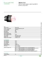 Datasheet for Schneider Electric ZB5AK1543, EAN: 3389110906226