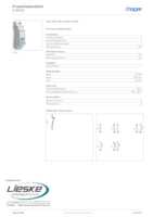 Datasheet for Hager SVN321, EAN: 3250615721792