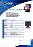 Datasheet for GLANCETRON P073V220D071