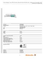 Datenblatt zu Weidmüller 9025950000, EAN: 4008190037291