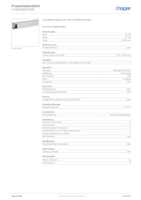 Datasheet for Hager LF4006007035, EAN: 4012740149495