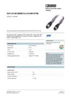 Datasheet for Phoenix Contact 1507395, EAN: 4017918900212