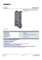 Datasheet for Siemens 3RV29177AA00, EAN: 4011209917781