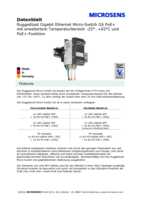Datasheet for MICROSENS MS440217PMXH-48G6