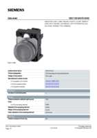 Datasheet for Siemens 3SU11026AA703AA0, EAN: 4011209958081
