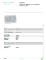 Datasheet for Schneider Electric GV2E01, EAN: 3389110214239